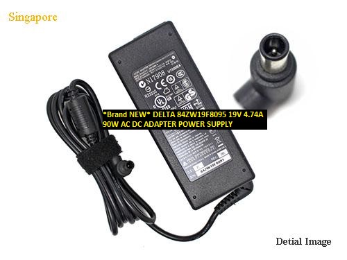 *Brand NEW* 84ZW19F8095 DELTA 19V 4.74A 90W AC DC ADAPTER POWER SUPPLY